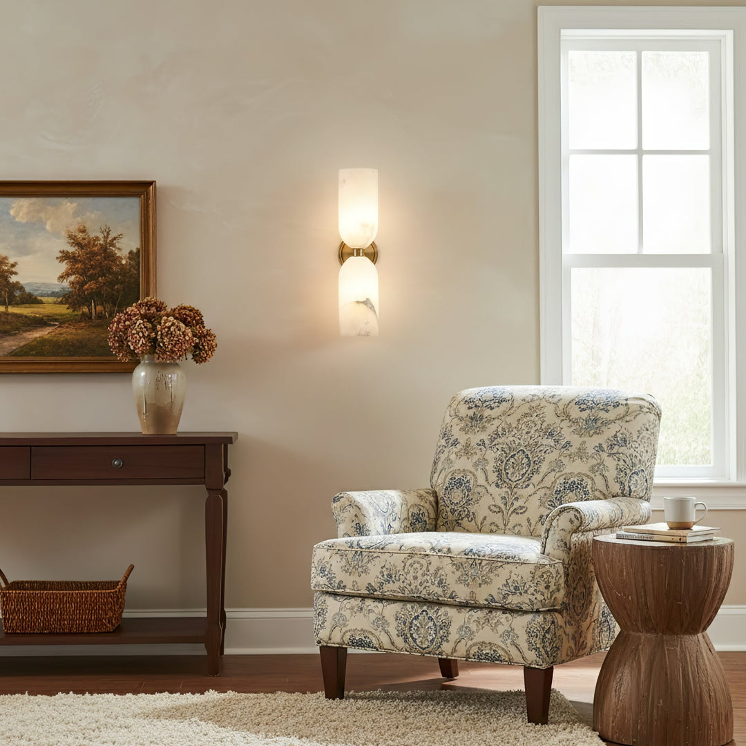 Alabaster Nexus Wall Sconce