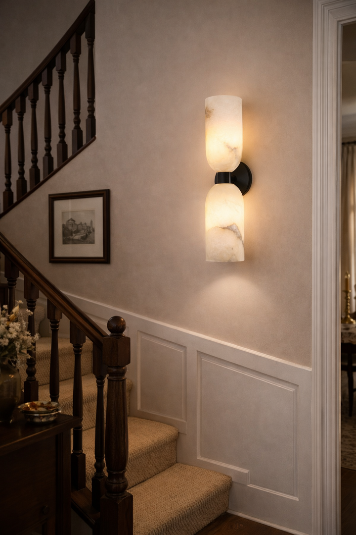 Alabaster Nexus Wall Sconce