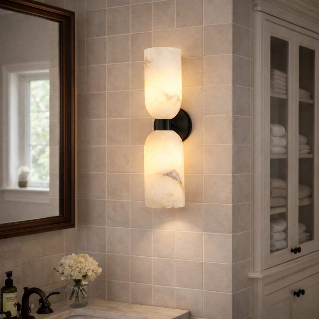 Alabaster Nexus Wall Sconce
