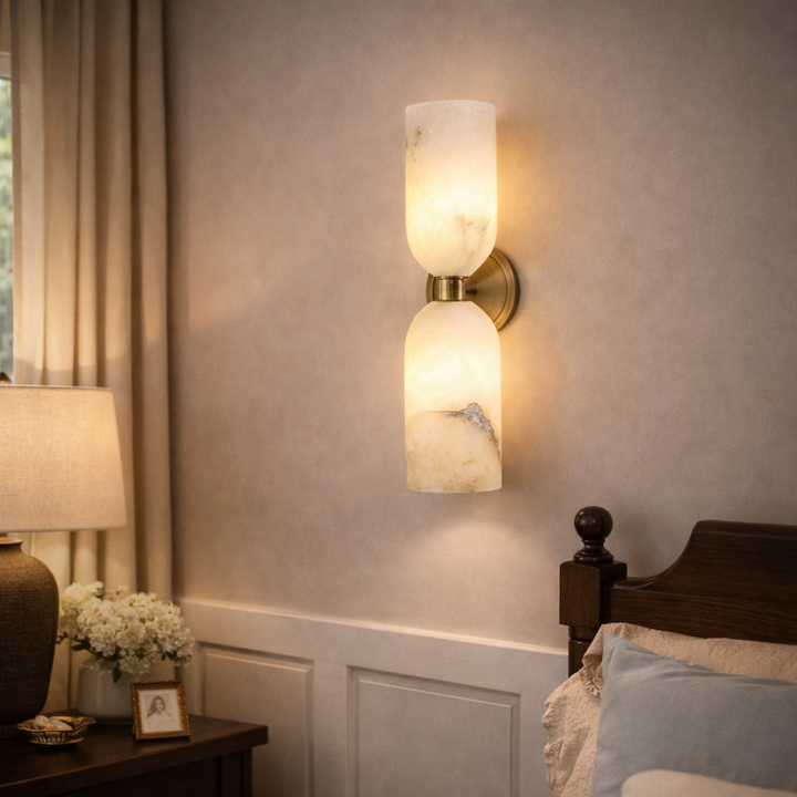 Alabaster Nexus Wall Sconce