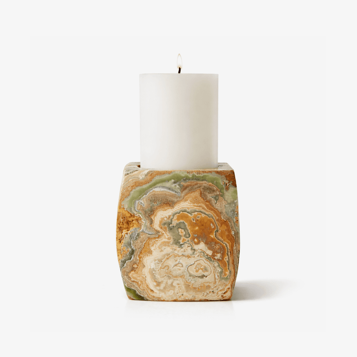 Elara Agate Candle Holder - Vakkerlight