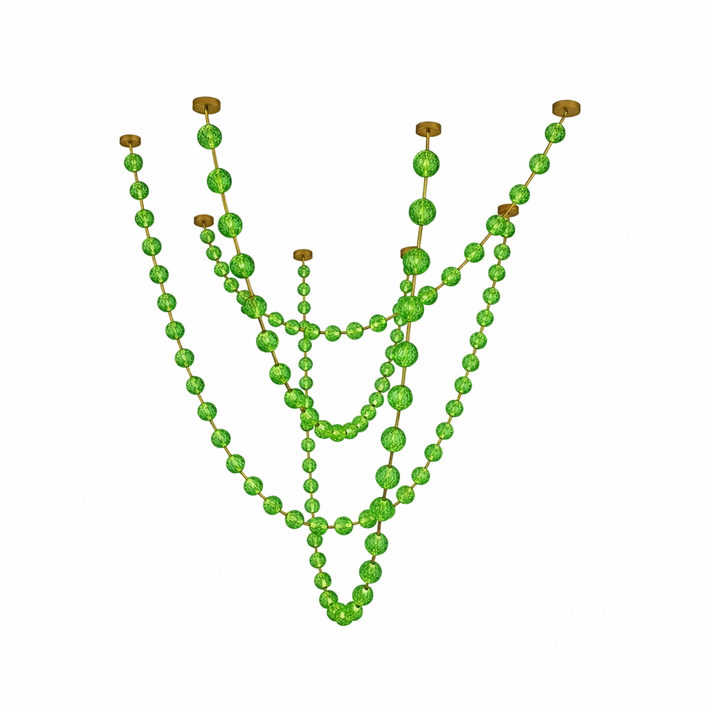 Strand Necklace Chandelier