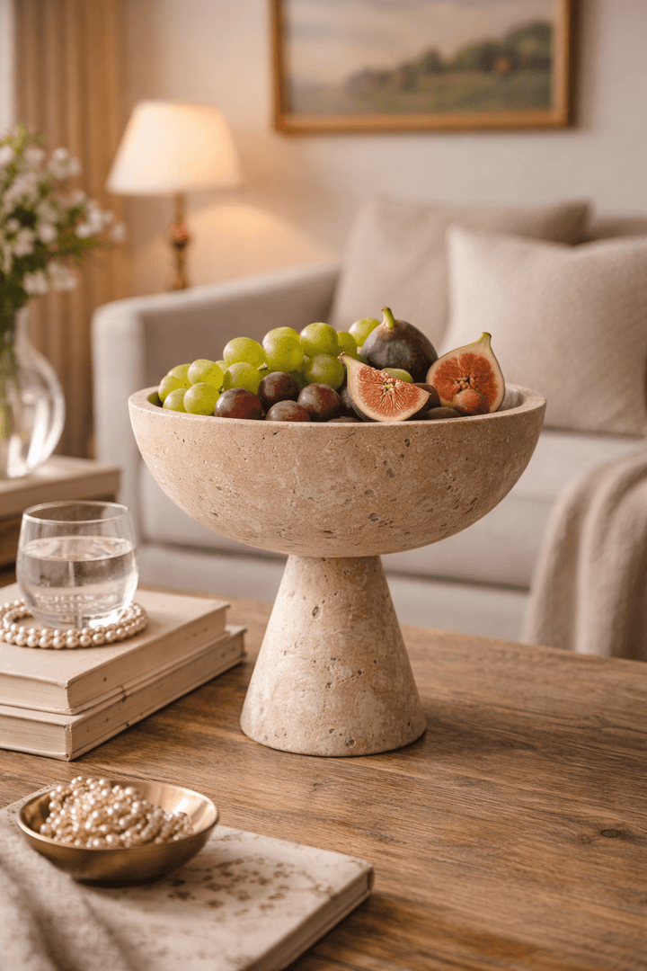 Rowan Stone Display Bowl - Vakkerlight
