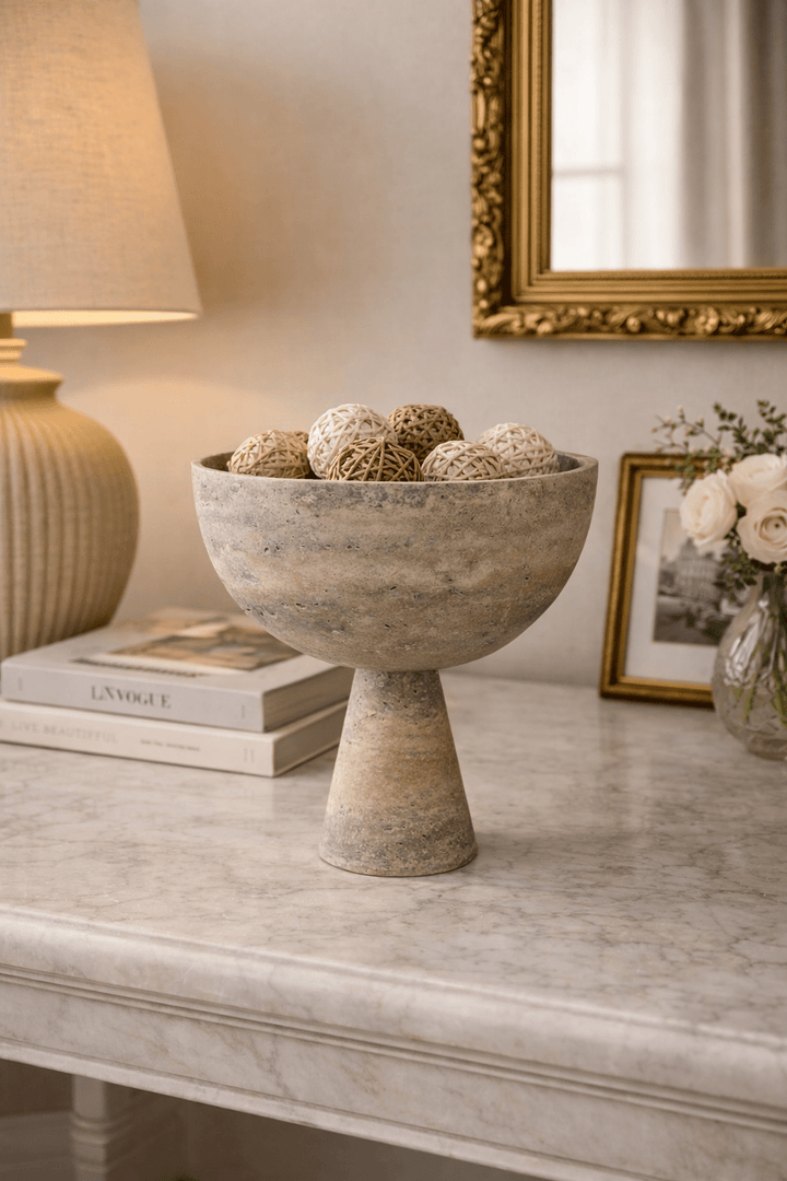 Rowan Stone Display Bowl - Vakkerlight