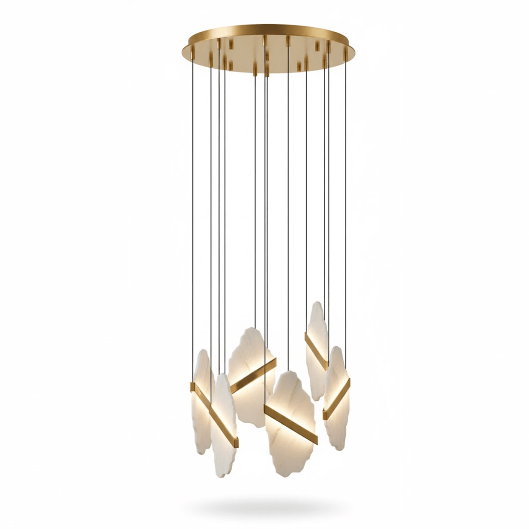 Auralith Alabaster Chandelier - Vakkerlight