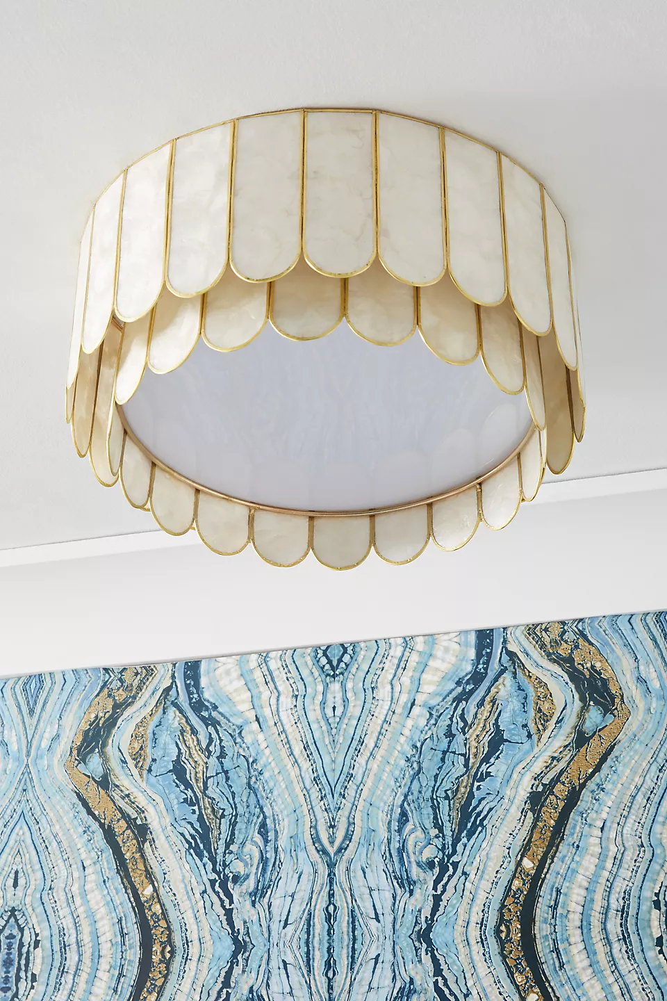 Aurelia Capiz Ceiling Lamp