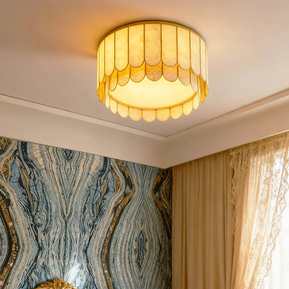 Aurelia Capiz Ceiling Lamp