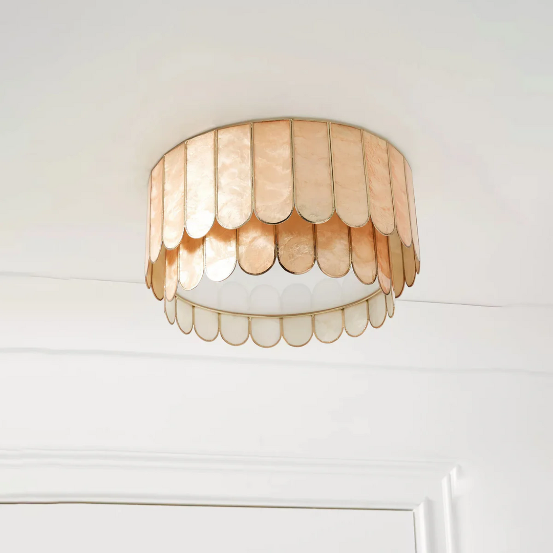 Aurelia Capiz Ceiling Lamp