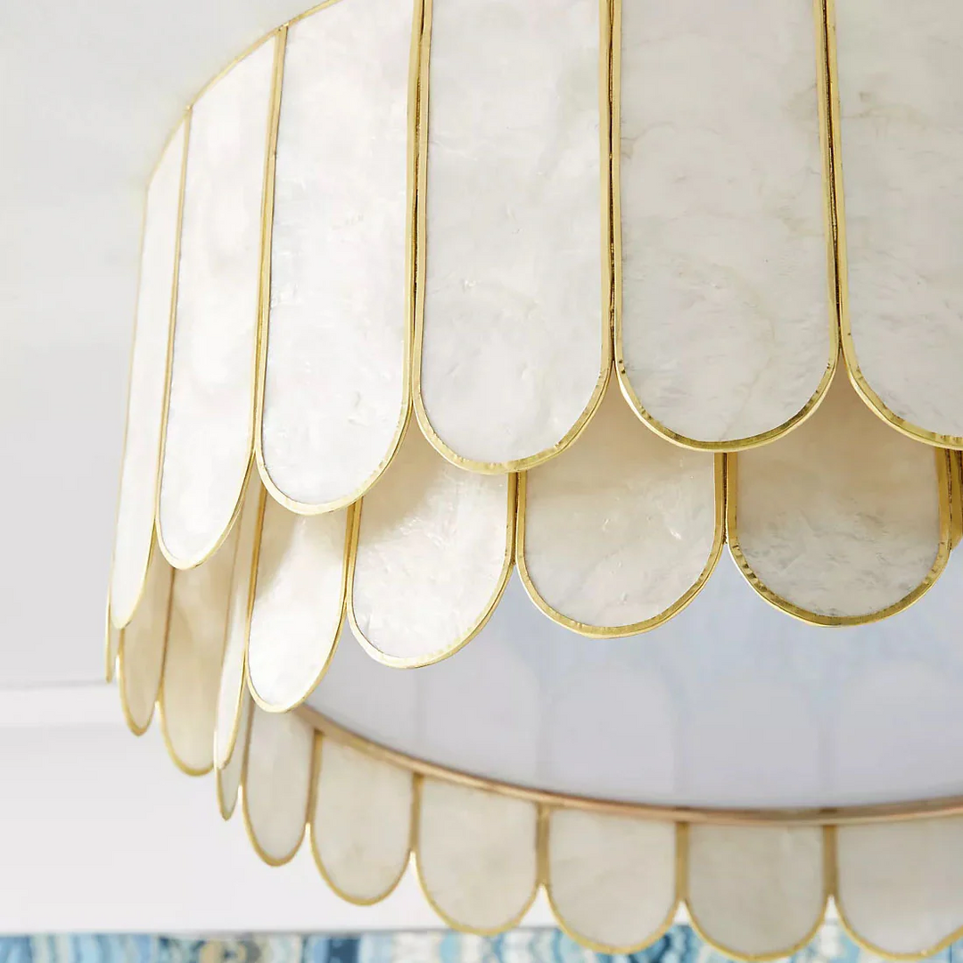 Aurelia Capiz Ceiling Lamp