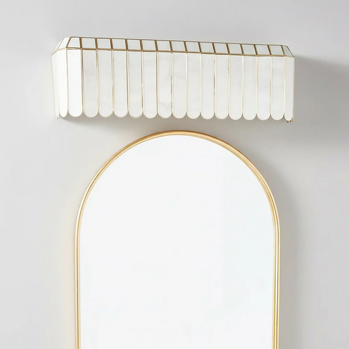 Aurelia Capiz Wall Lamp