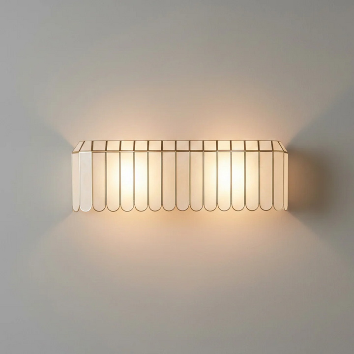 Aurelia Capiz Wall Lamp