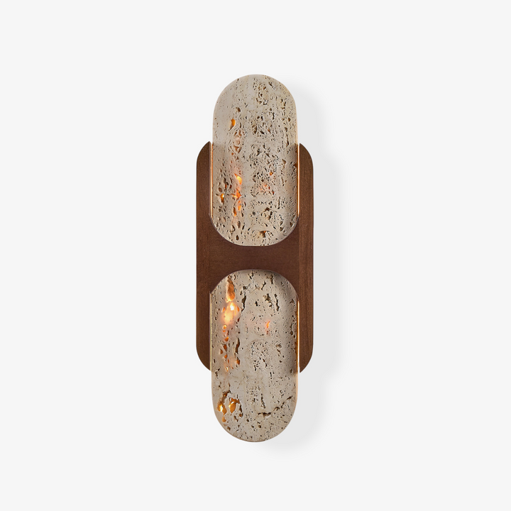 Isla Travertine Wall Light
