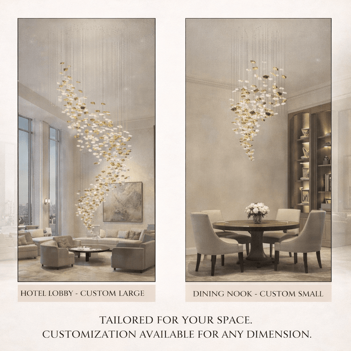 Whispering Kerchiefs Chandelier - Vakkerlight