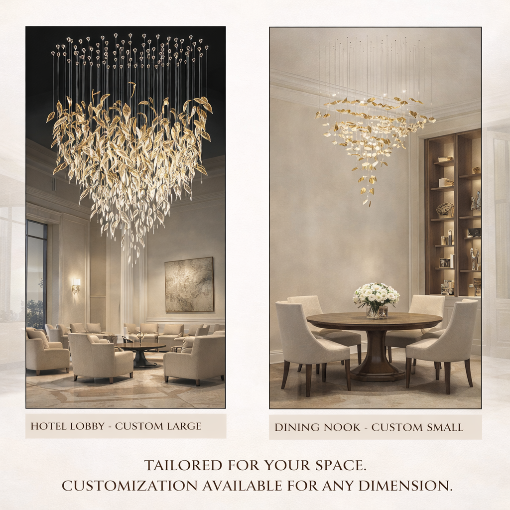 Fluttering Leaves Chandelier