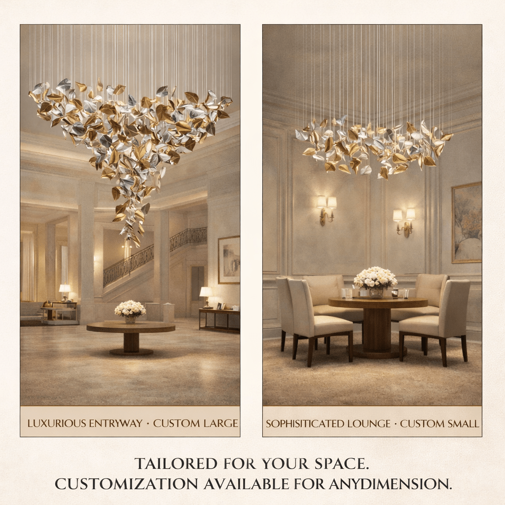 Shake Leaves Chandelier - Vakkerlight