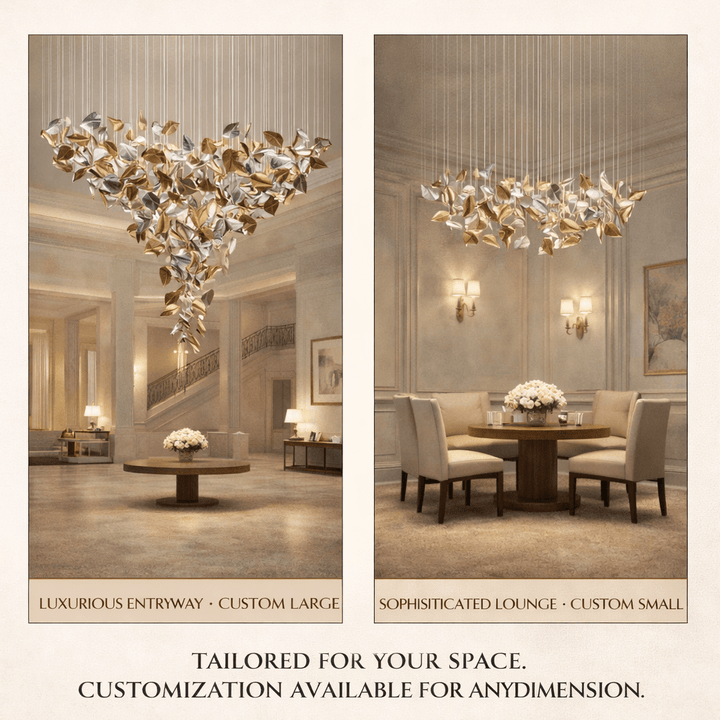 Shake Leaves Chandelier - Vakkerlight