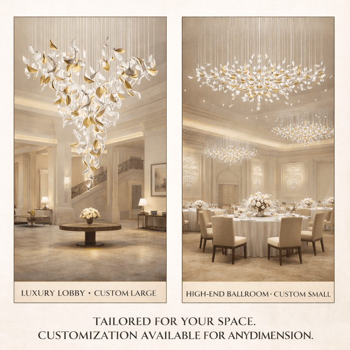 Floating Leaves Chandelier - Vakkerlight