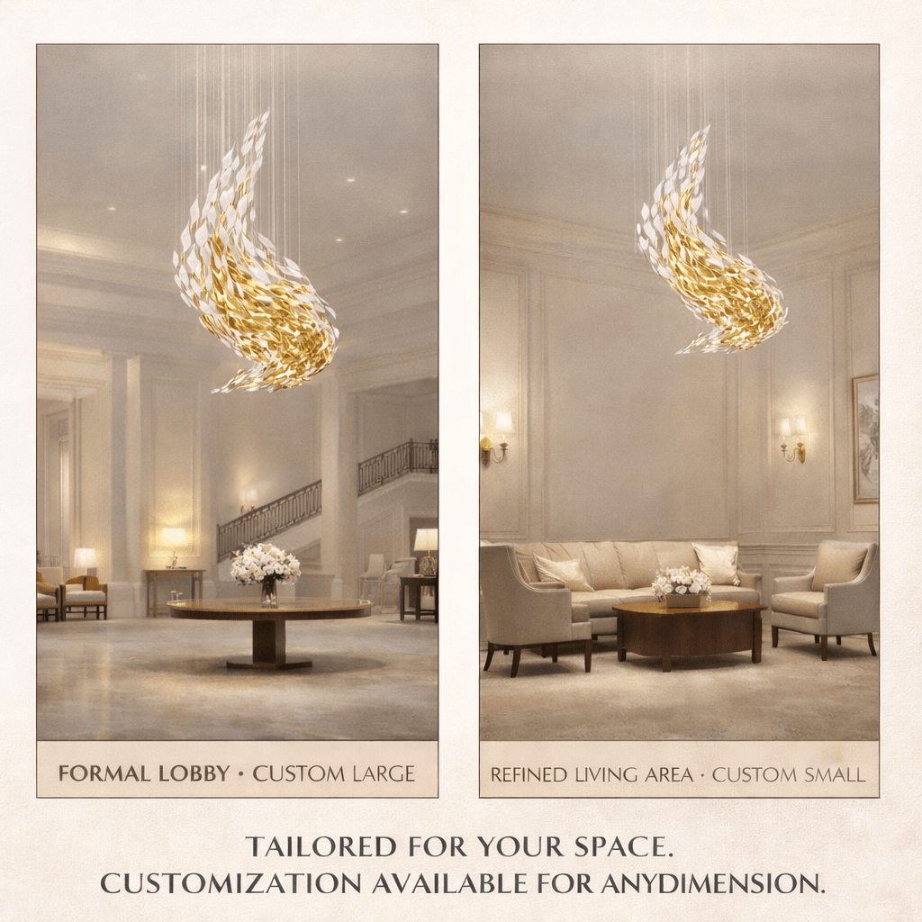 Swaying Leaves Chandelier - Vakkerlight