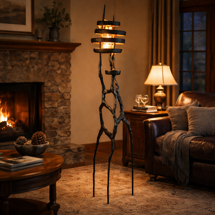 Vortex Sculpture Floor Lamp