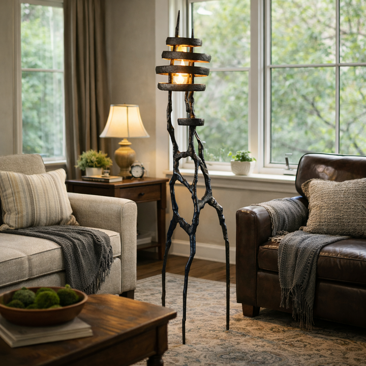 Vortex Sculpture Floor Lamp