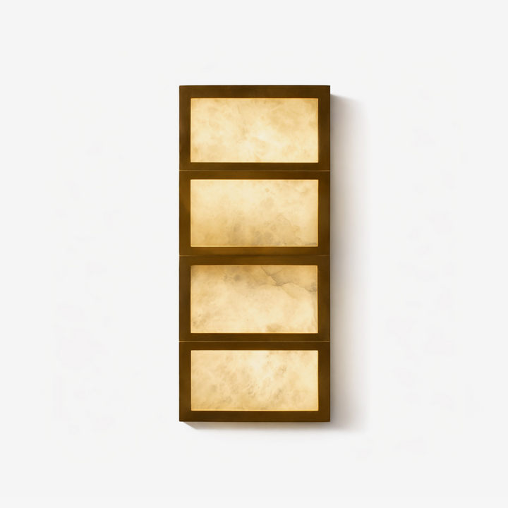 Alabaster Cascade Wall Light