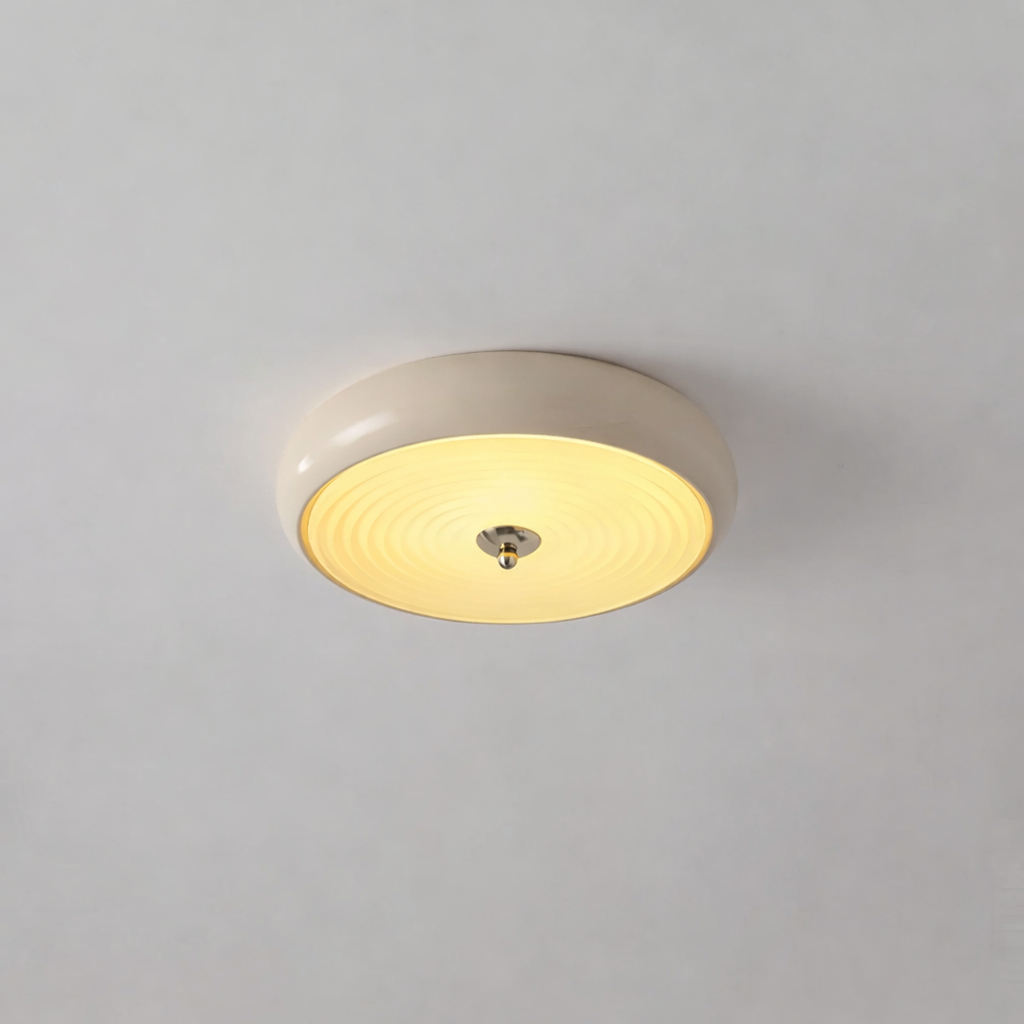 Ripple Cream Ceiling Lamp