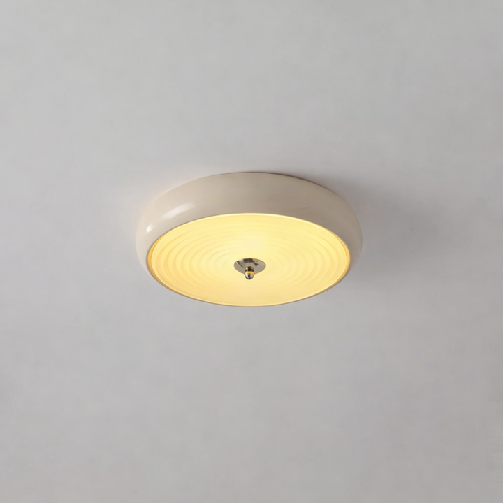 Ripple Cream Ceiling Lamp