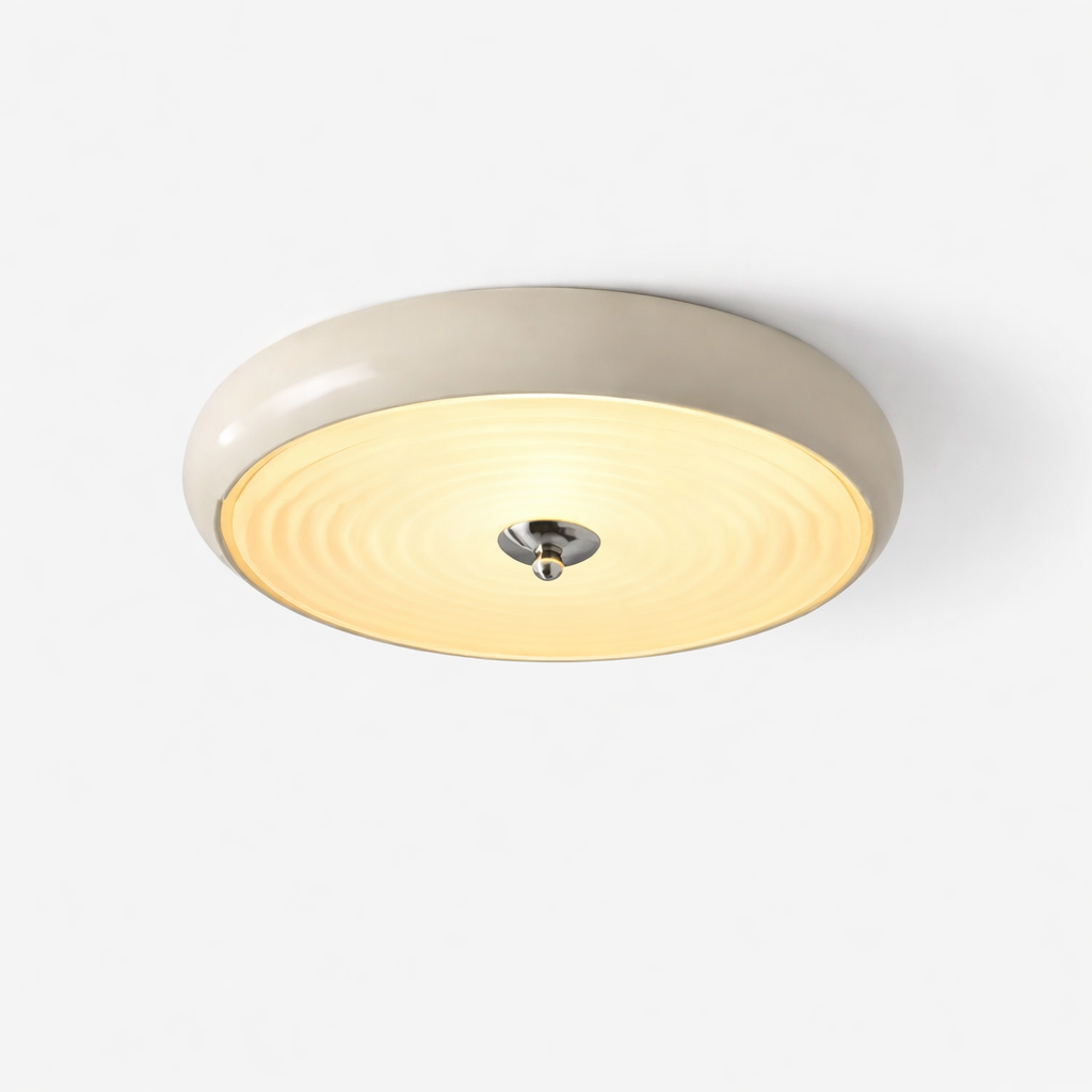 Ripple Cream Ceiling Lamp
