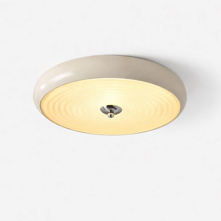 Ripple Cream Ceiling Lamp