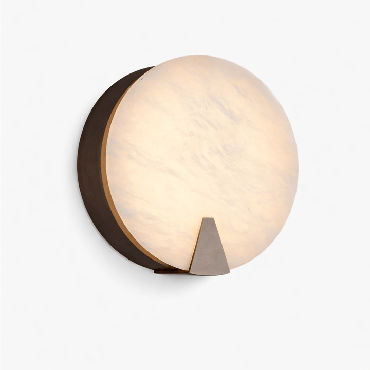 Solaris Halo Alabaster Wall Light - Vakkerlight