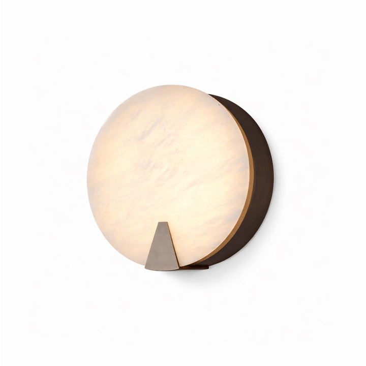 Solaris Halo Alabaster Wall Light - Vakkerlight