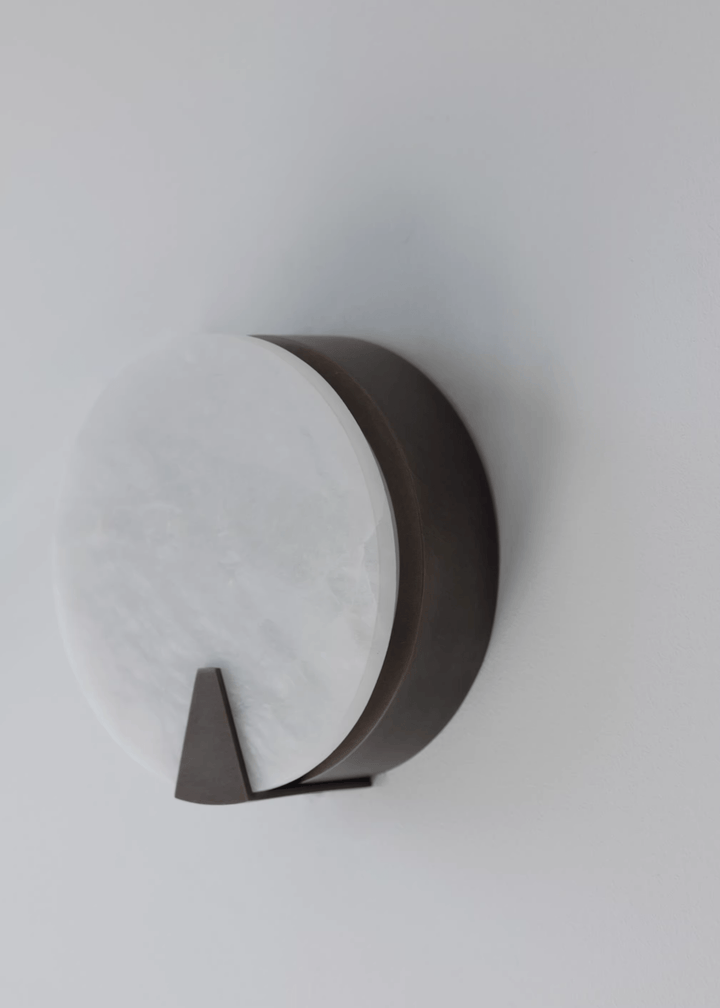 Solaris Halo Alabaster Wall Light - Vakkerlight