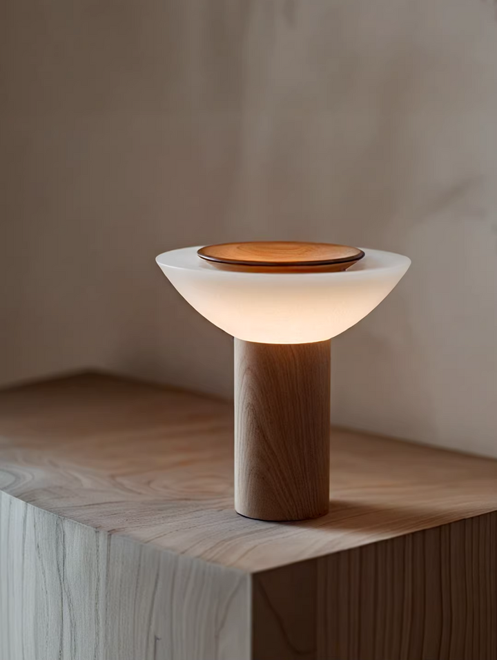 Solace Wood Table Lamp