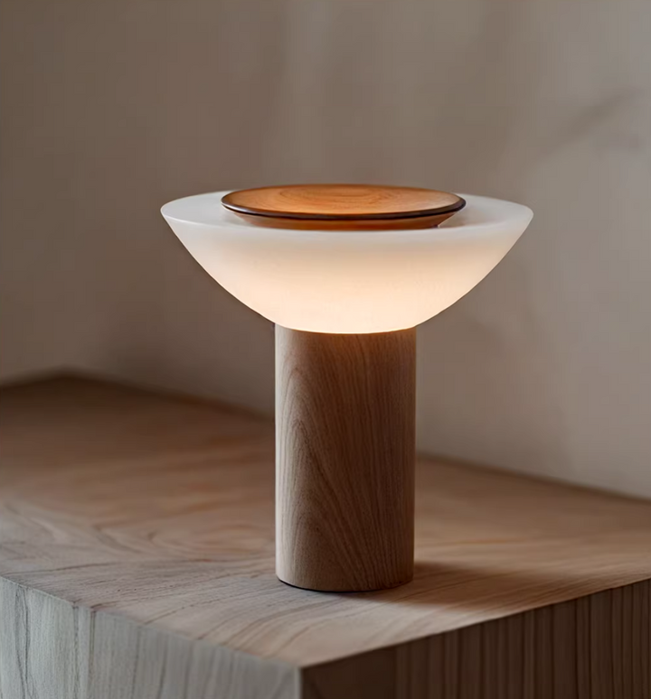 Solace Wood Table Lamp