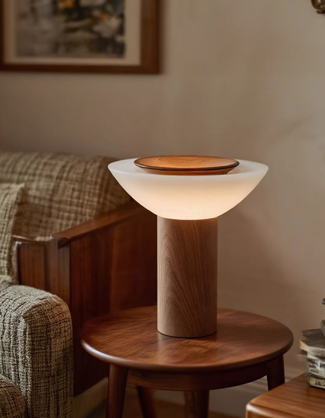 Solace Wood Table Lamp