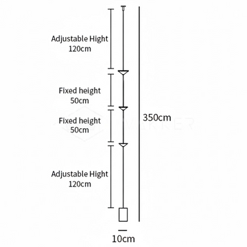 Soreluna Floor Lamp — Dimension drawings 1