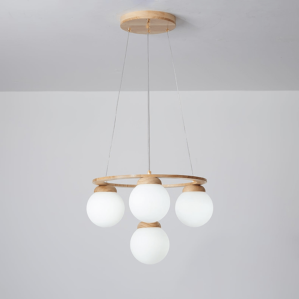 Miira Wood Chandelier - Vakkerlight