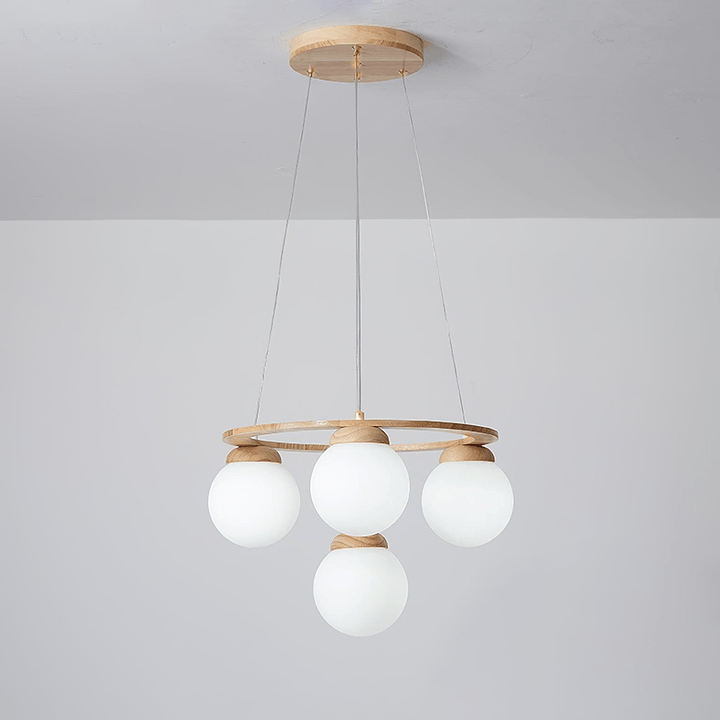 Miira Wood Chandelier - Vakkerlight