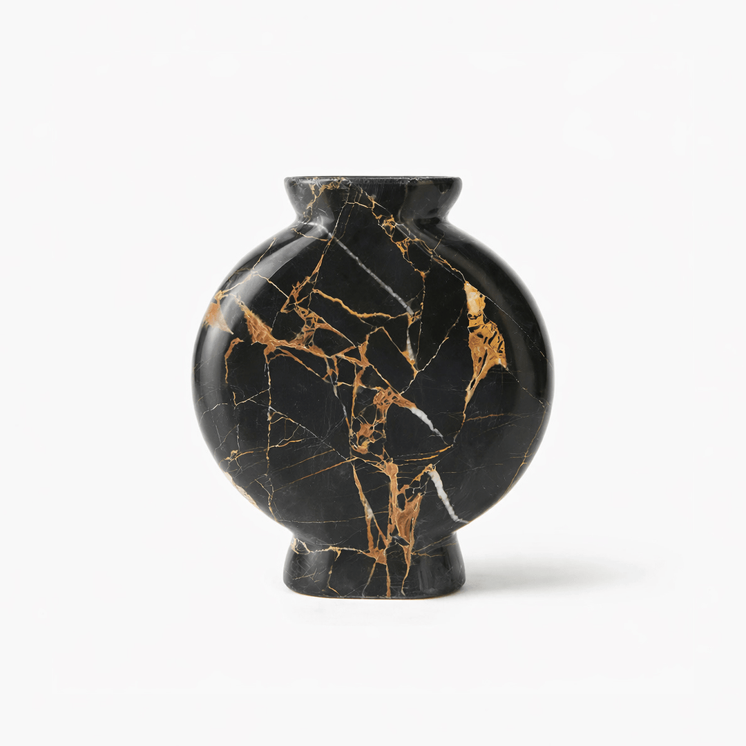 Vetra Noir Marble Vase - Vakkerlight