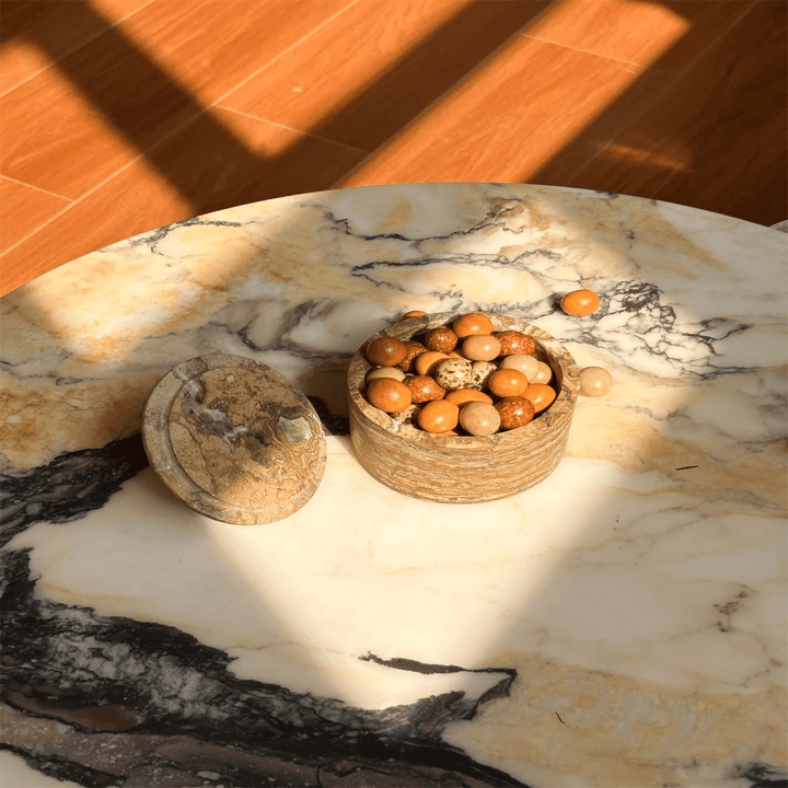 Strata Sphere Stone Storage Box - Vakkerlight