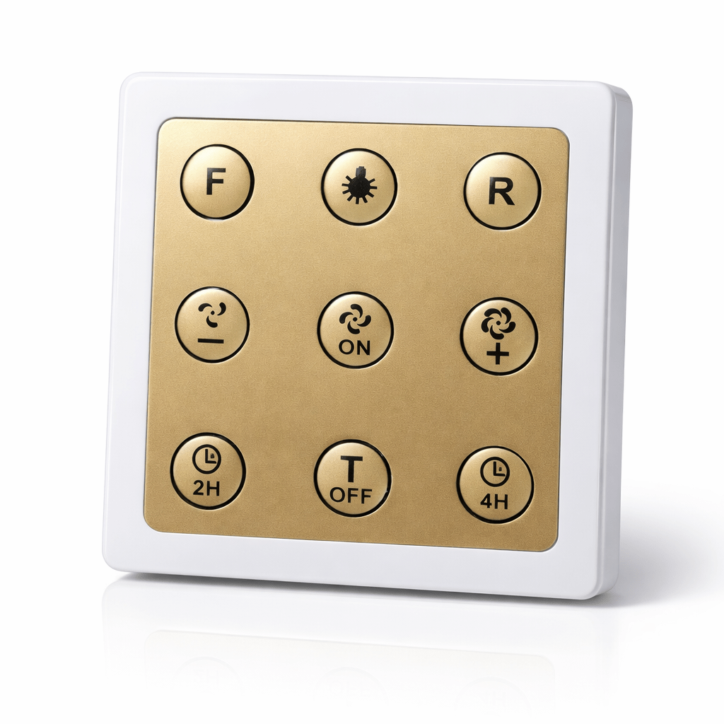 Gold Wireless Wall Switch - Vakkerlight