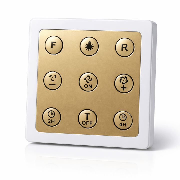 Gold Wireless Wall Switch - Vakkerlight