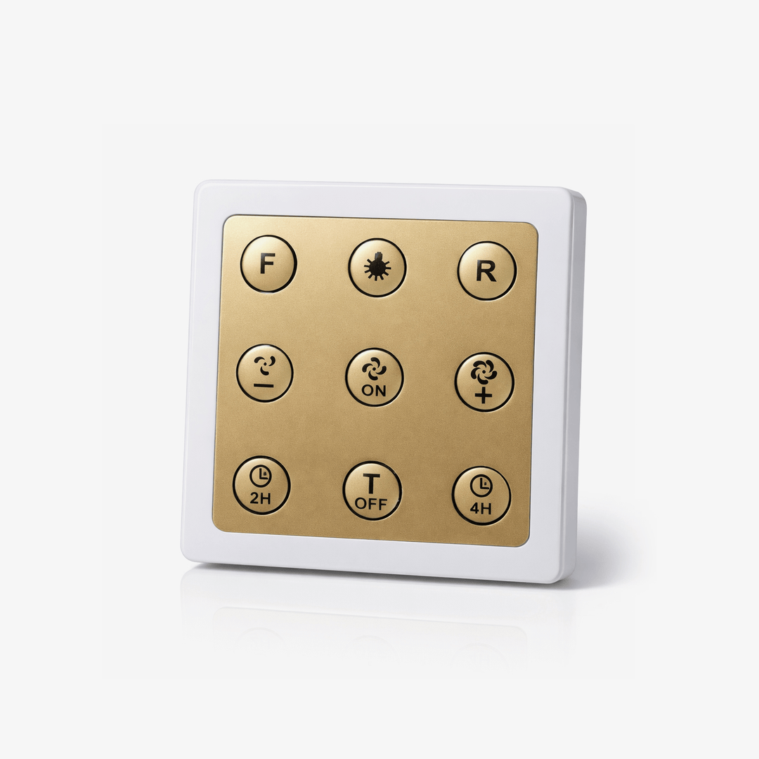 Gold Wireless Wall Switch - Vakkerlight