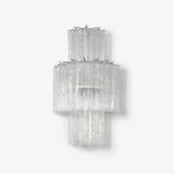 Glacier Tier Applique in Vetro
