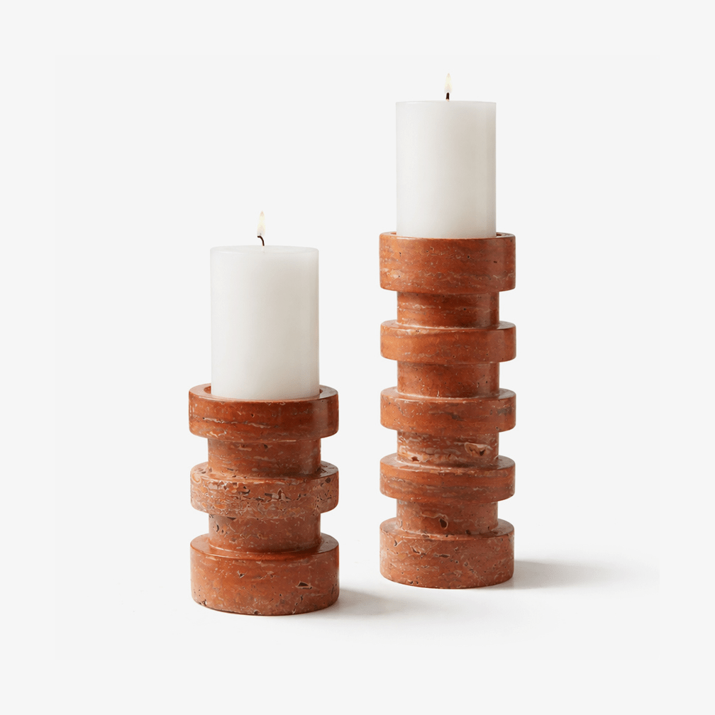 Terrace Stone Candle Holder - Vakkerlight