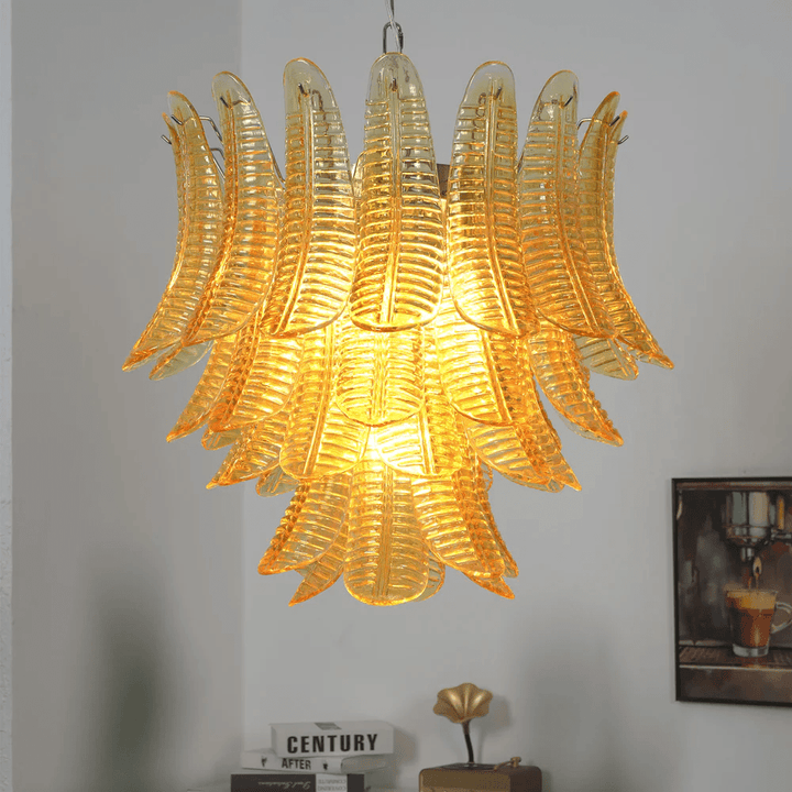 Aurelium Cascade Glass Chandelier - Vakkerlight