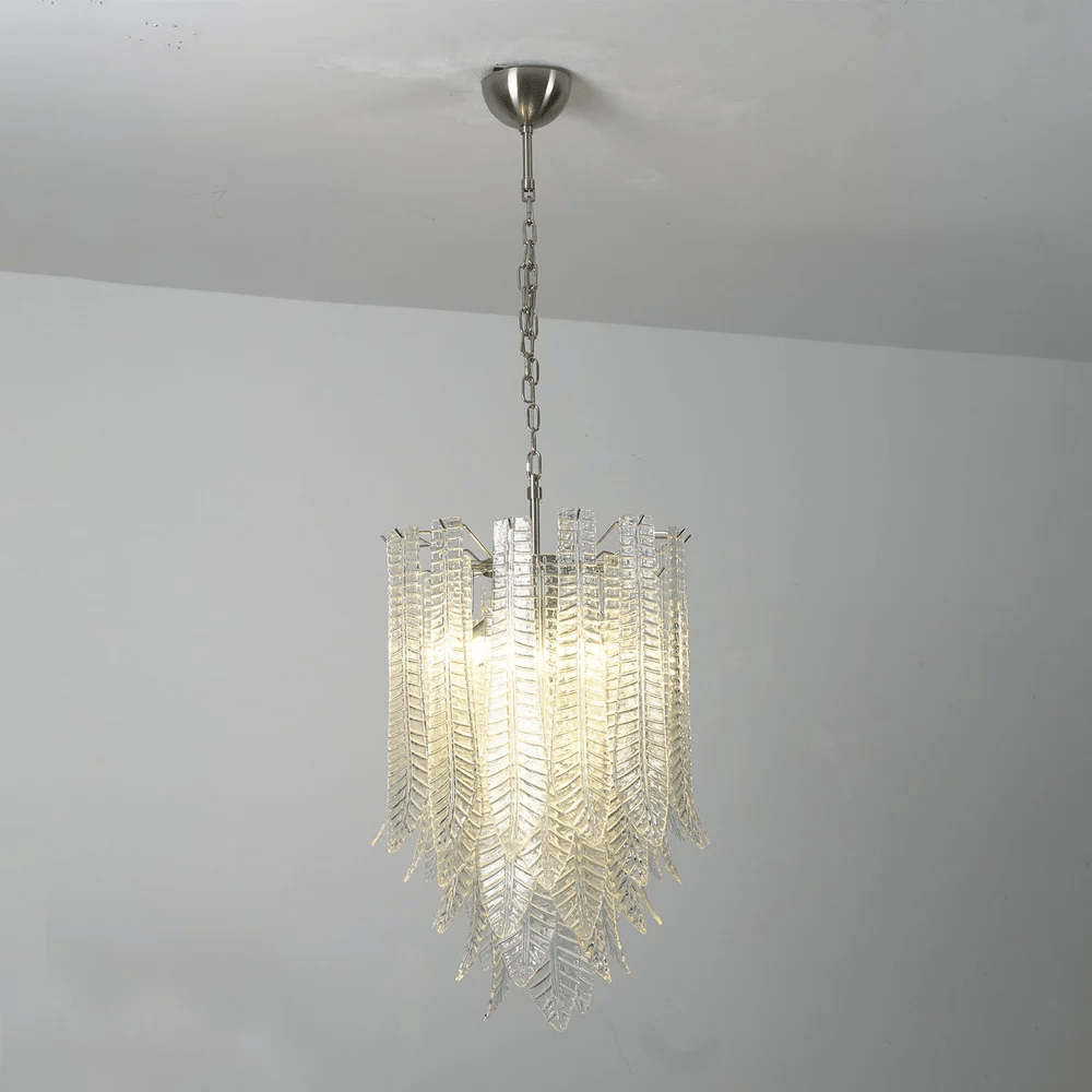Silvae Veil Glass Chandelier - Vakkerlight