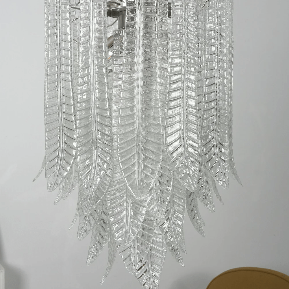 Silvae Veil Glass Chandelier - Vakkerlight