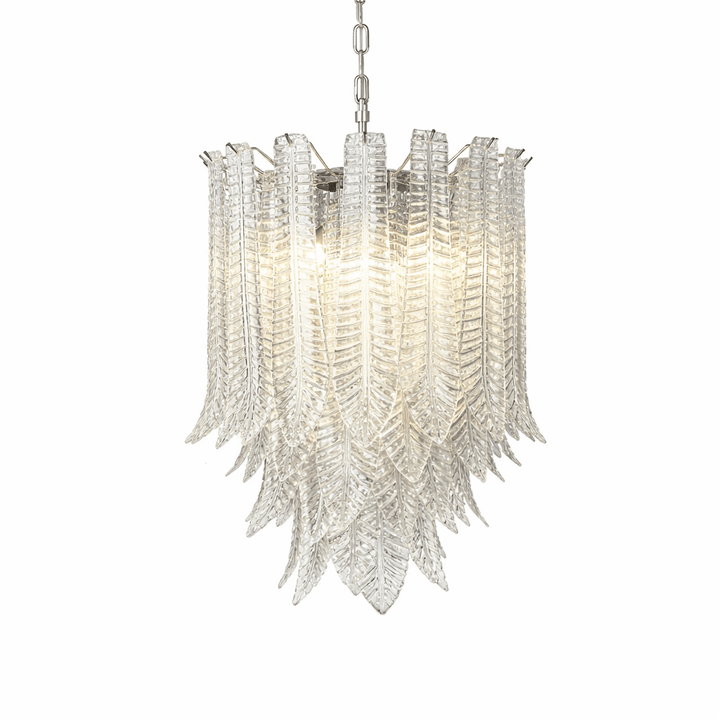 Silvae Veil Glass Chandelier - Vakkerlight