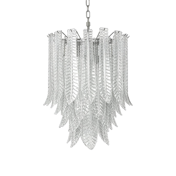Silvae Veil Glass Chandelier - Vakkerlight